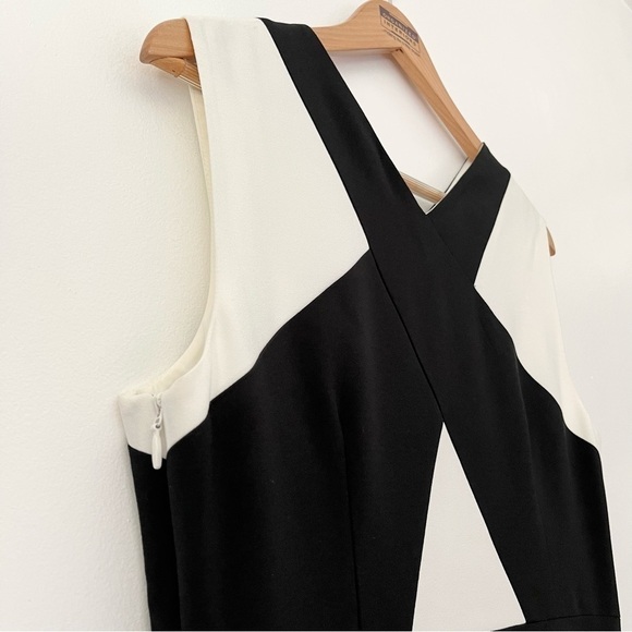 BCBGMaxAzria Aloissa V-Neck Skater Dress Size 12 - Picture 10 of 13